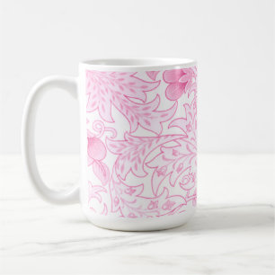 Mug William Morris Artichoke rose pâle