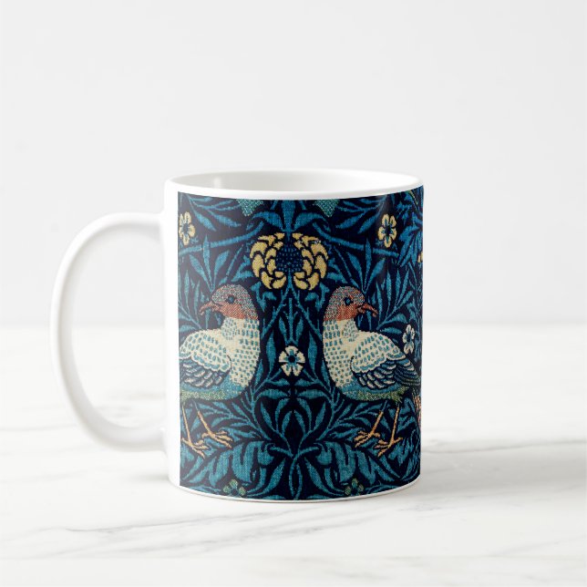 Mug William Morris Blue Birds Tapestry Classic (Gauche)