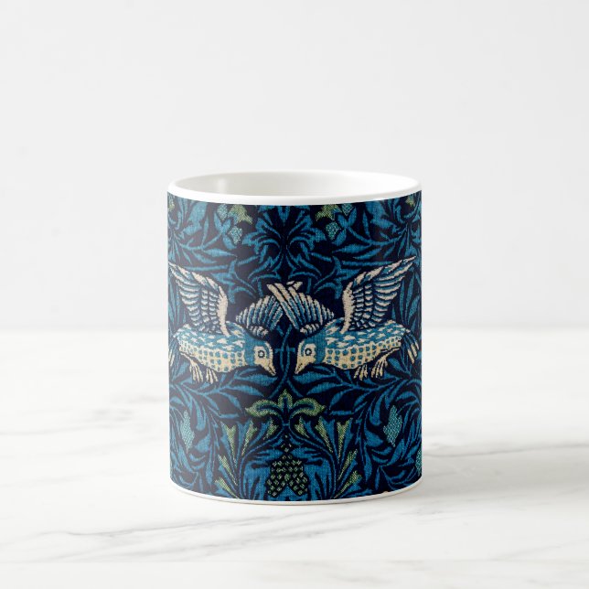 Mug William Morris Blue Birds Tapestry Classic (Centre)