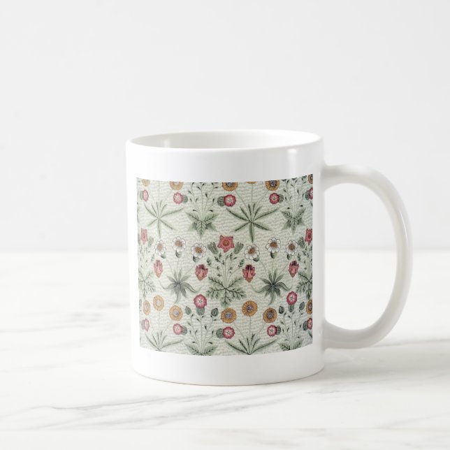 Mug William Morris Daisy Floral Fond d'écran Motif (Droite)