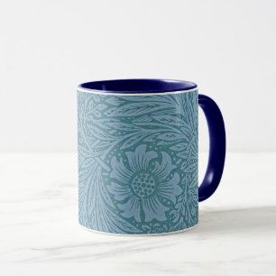 Mug William Morris Fleurs Vintages florales Bleues