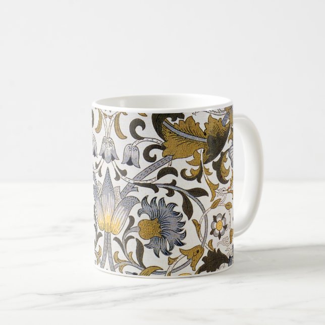 Mug William Morris Lodden Fleur florale (Devant droit)