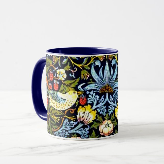 Mug William Morris - Thief aux fraises (Devant gauche)