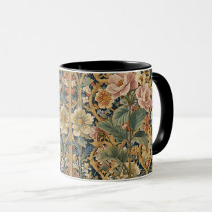 Mug William Morris vintage Pimpernel préraphaélite