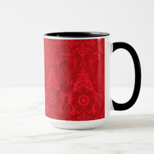 Mug William Morris Vintage Rouge Velvet Timbé Motif