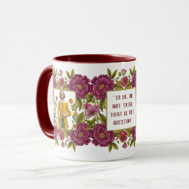 Mug William Shakespeare illustration de portrait de To