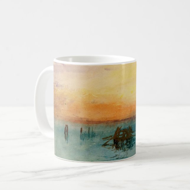 Mug William Turner - La lagune près de Venise au couch (Devant gauche)