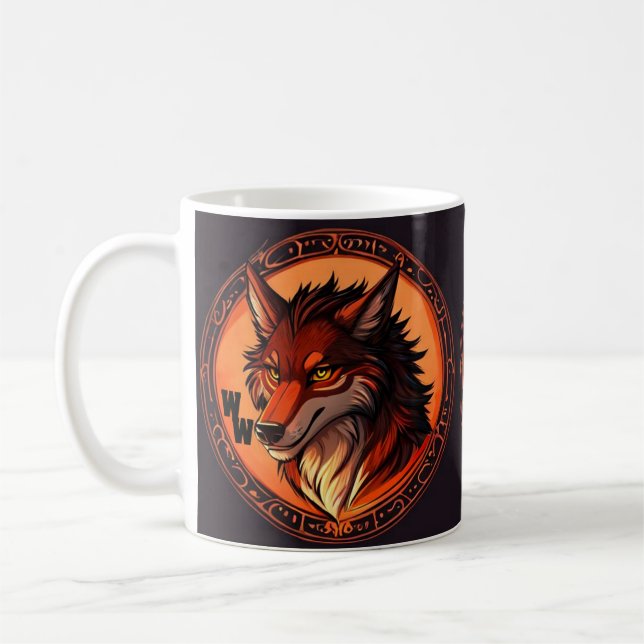 Mug William Wraithe Werewolf Logo Icon (Gauche)