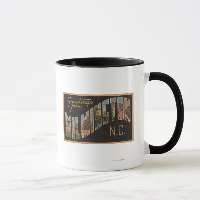 Mug Wilmington, Caroline du Nord - Scènes de grandes l (Droite)