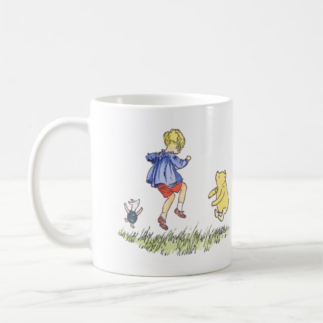 Mug Winnie The Pooh - Pratique Sauts (Gauche)