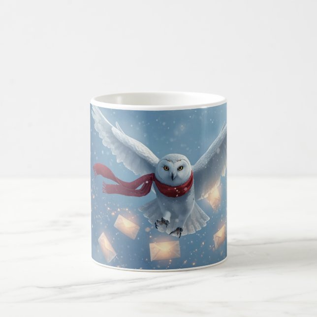 Mug “Winter Owl Magic” Christmas Owl  (Centre)