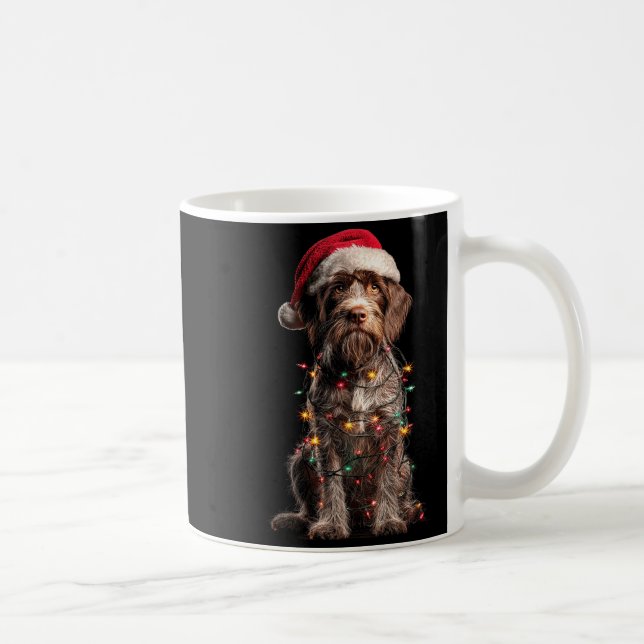 Mug Wirehaired Inting Griffon Christmas Graphics Dog L (Droite)