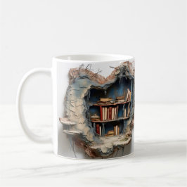 mug with a book design kaffeetasse