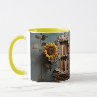 Mug with a book design tasse