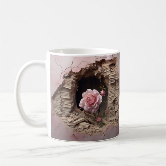Mug with book design (Gauche)