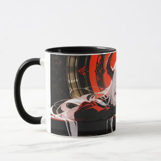 Mug with demonic anime girl tasse