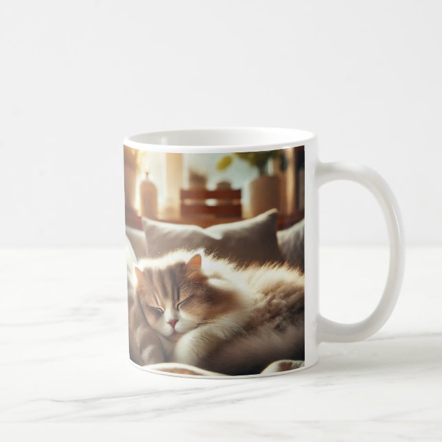 Mug with the Lazy Cat (Droite)
