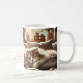 Mug with the Lazy Cat Kaffeetasse