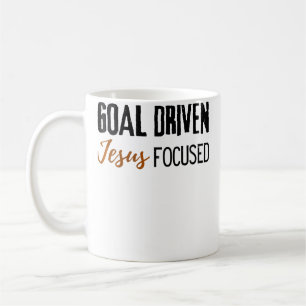 Mug Wo Motivé par l'objectif Jésus Motivé Motivation C