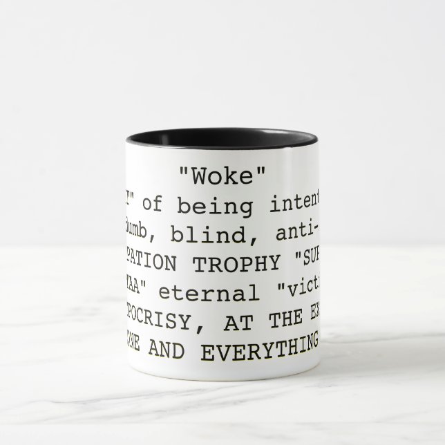 Mug "Woke"  (Centre)
