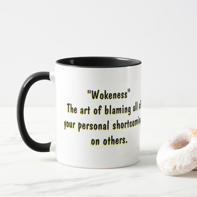 MUG "WOKENESS" (Avec donut)