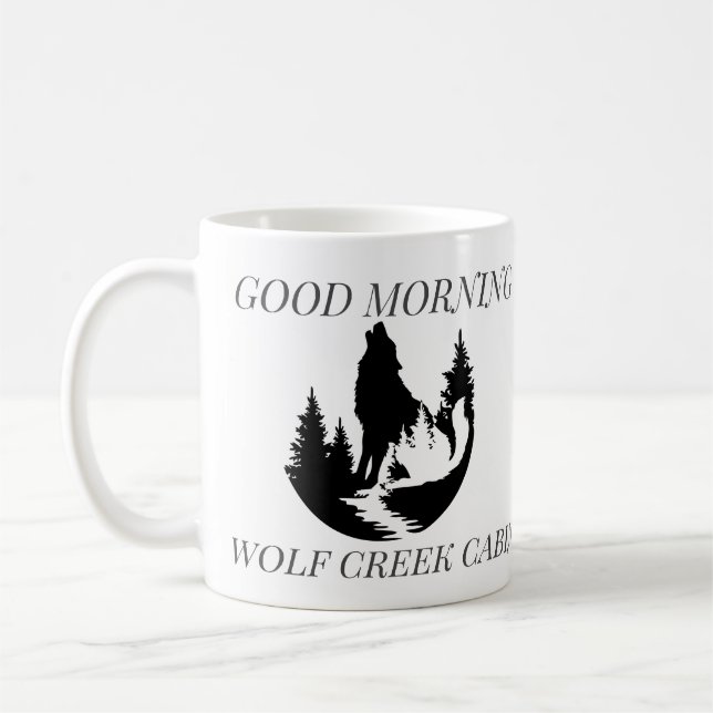 Mug Wolf Forest Cabine location maison de vacances (Gauche)
