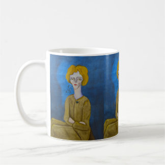 Mug "Woman with folded arms"