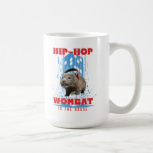 Mug Wombat Hip Hop Musique Drôle Animal