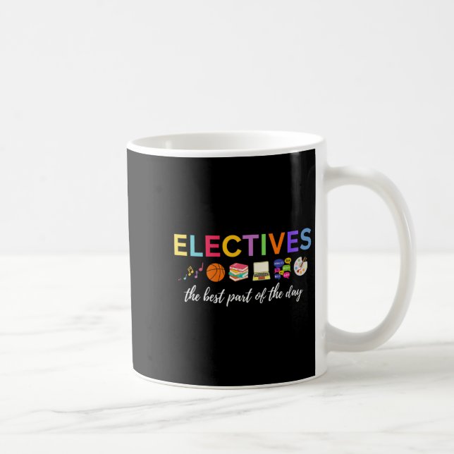 Mug Womens Electives The Part Of The Day V-neck  (Droite)