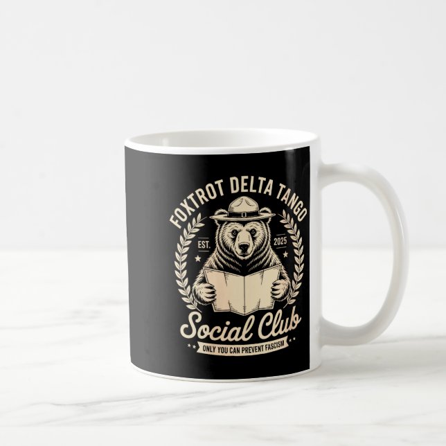 Mug Womens Foxtrot Delta Tango Social Club Only You Ca (Droite)