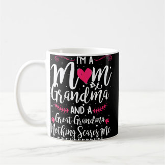Mug Womens I'm A maman Grand-mère Great Nothing Scares