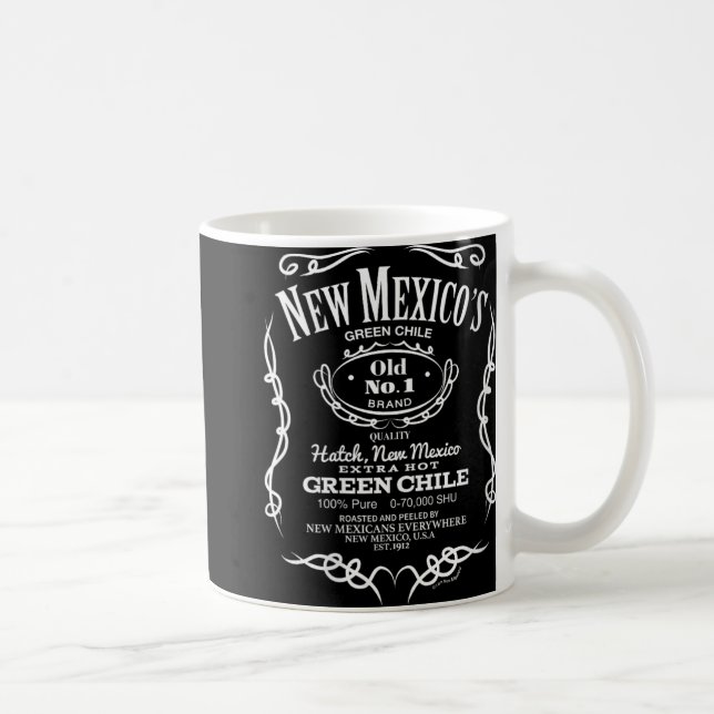 Mug Womens New Mexico's Old No. 1 Hatch Green Chile No (Droite)