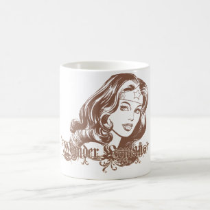 Mug Wonder Woman Brown