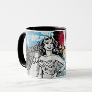 Mug Wonder Woman Collage 2