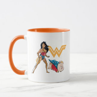 Mug Wonder Woman & PB