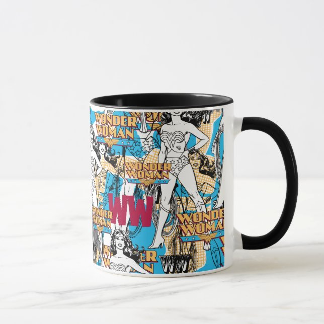 Mug Wonder Woman Toss Motif (Droite)