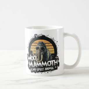 Mug Woo Mammouth est mon animal spirituel Art