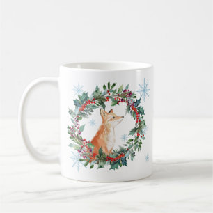 Mug Woodland Fox Christmas