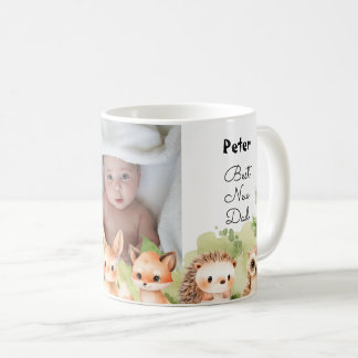 Mug Woodland Meilleur Nouveau Papa Bébé Garçon Fils