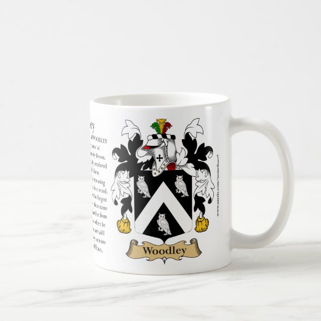 Mug Woodley, l'origine, la signification et la crête (Droite)