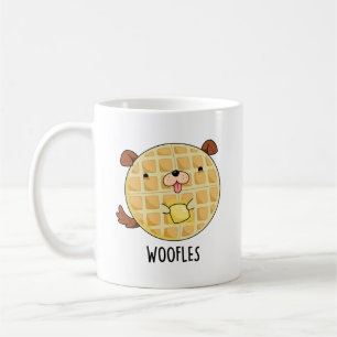 Mug Woofles Doggy Doggy Waffle Pun