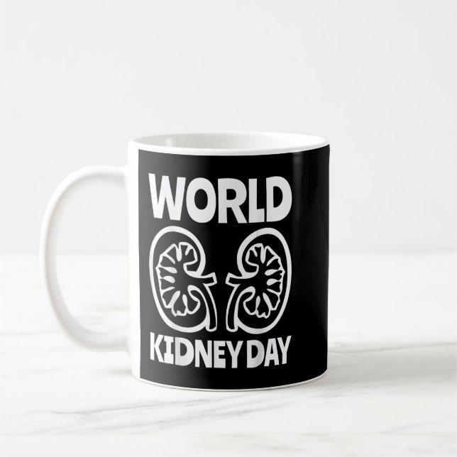 Mug World Kidney Day Public Awareness (Gauche)