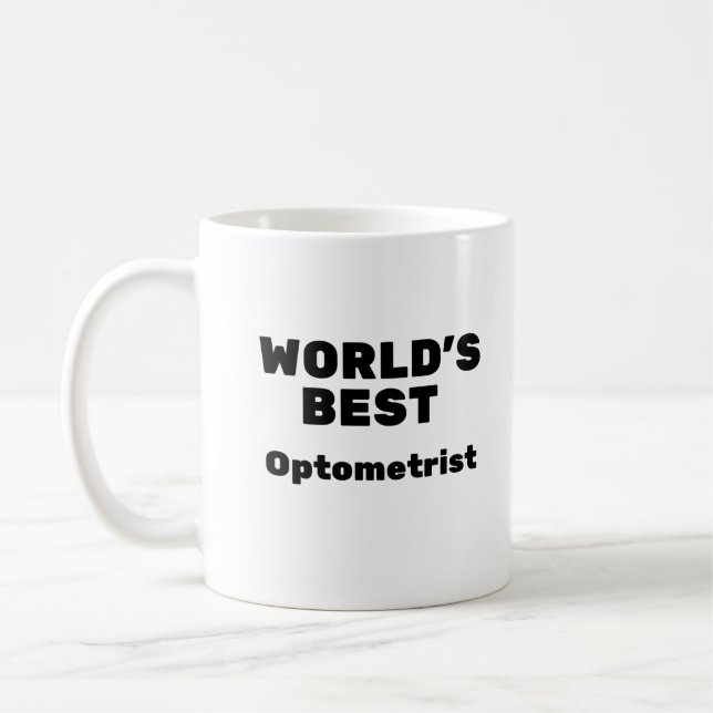 Mug World's Best Optometrist (Gauche)