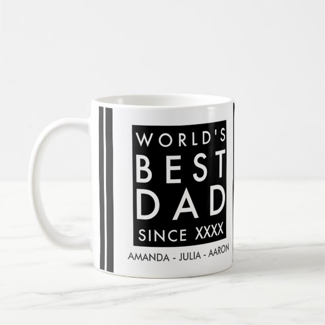 Mug Worlds Best papa (Gauche)