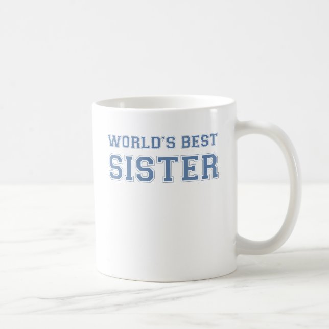 Mug Worlds Best Sister (Droite)