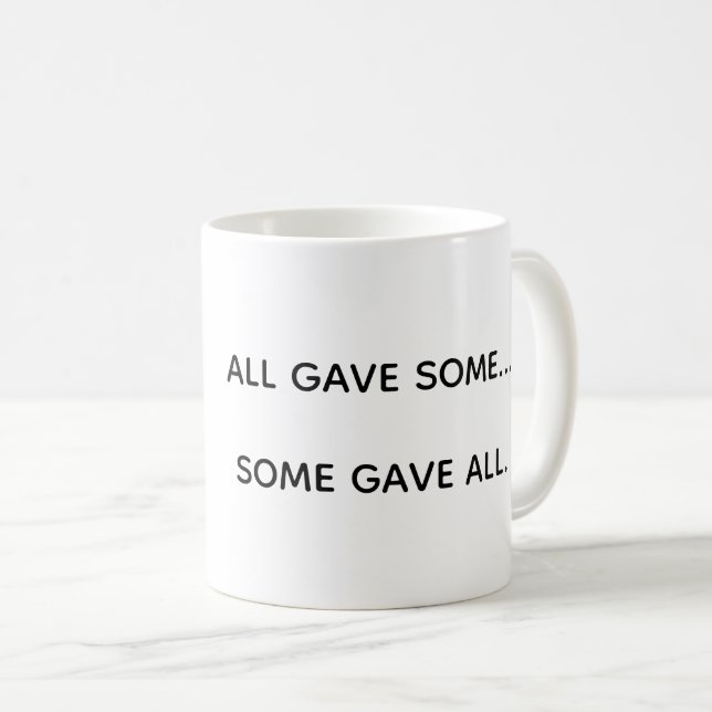 Mug Wounded Warriors Support (Devant droit)