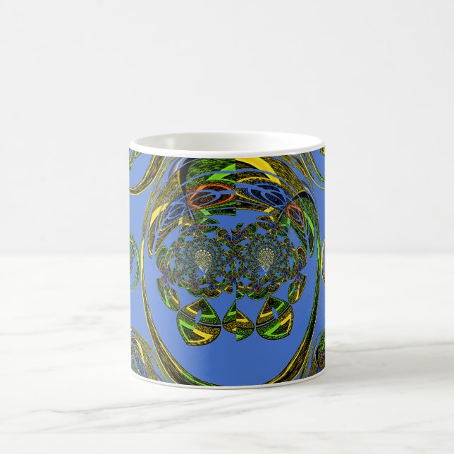Mug Wrap-Bildvorlage Kaffeetasse (Mittel)