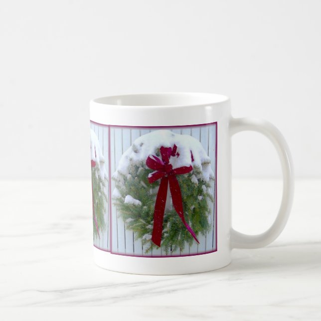 Mug Wreath de Noël (Droite)