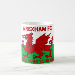 Mug Wrexham Fc prendre la ville