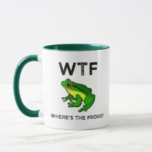 Mug WTF - Où sont les grenouilles ?